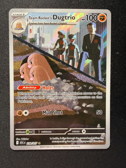 Pokemon TCG Team Rocket's Dugtrio 239/217- Illustration Rare - Ascended Heroes - Image 2