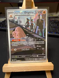 Pokemon TCG Team Rocket's Dugtrio 239/217- Illustration Rare - Ascended Heroes - Image 1