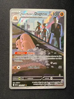 Pokemon TCG Team Rocket's Dugtrio 239/217- Illustration Rare - Ascended Heroes - Image 2