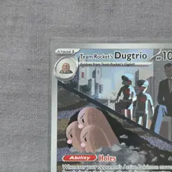 Pokemon TCG Team Rocket's Dugtrio 239/217 Illustration Rare Ascended Heroes - Image 4