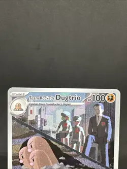 Team Rocket's Dugtrio 239/217 Pokemon TCG Ascended Heroes Illustration Rare - Image 3
