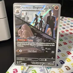 TCG Pokemon Team Rocket's Dugtrio 239/217 Illustration Rare ME: Ascended Heroes - Image 2