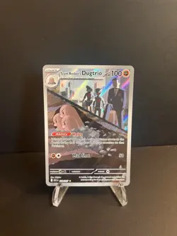 Pokemon TCG Team Rocket's Dugtrio 239/217 Ascended Heroes Illustration Rare - Image 1