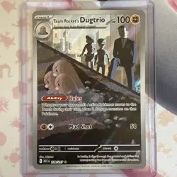 Pokemon TCG - Ascended Heroes: Team Rocket's Dugtrio 239/217 Illustration Rare - Image 1