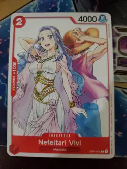 X1 One Piece Card Nefeltari Vivi St01-009 Pre Release Participant Non Foil! - Image 1