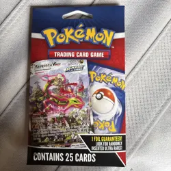 Pokemon Booster Pack 25 Cards 24 Cards And 1 Foil Card - Image 1
