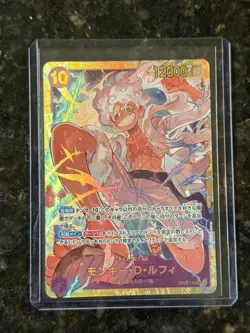 Monkey D. Luffy OP05-119 SEC Awakening of the New Era ONE PIECE Card NM - Image 1
