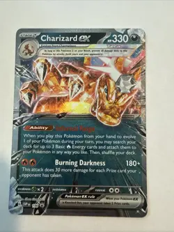 Charizard ex 161 Sv: Scarlet & Violet Promo Cards Holo - Image 1