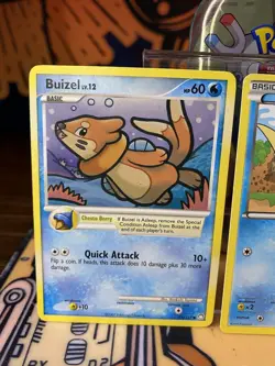 Pokemon Card - Buizel - Diamond & Pearl 72/130 + 75/123 + 32/124 - Image 3