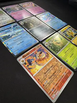 Pokemon Prismatic Eevee + Evolutions TCG 9-Card Reverse Holo/Holo Lot - Image 4