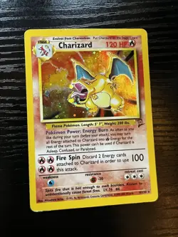 Charizard Base Set 2 Holo Rare Card 4/130 - Image 1