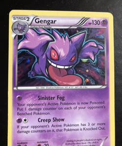 Gengar 60/162 2015 Pokemon XY Breakthrough Cosmos Holo Rare Card LP - Image 2