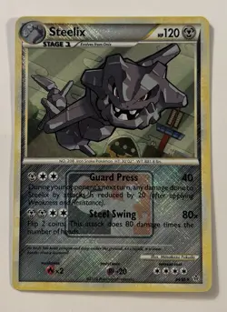 Pokemon Steelix League & Championship Cards 24/95 Promo Crosshatch Reverse Holo - Image 1