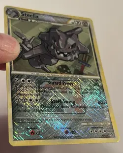 Pokemon Steelix League & Championship Cards 24/95 Promo Crosshatch Reverse Holo - Image 3