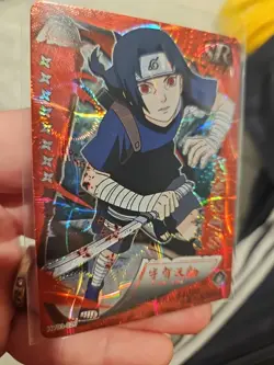 Itachi Uchiha SR-0026 Naruto Kayou Heaven Scroll Trading Card Holo Foil - Image 4