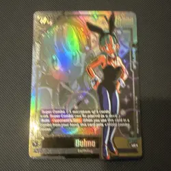Bandai DBS Card Game Bulma FB07-113 UC alt - Image 1