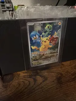 Pikachu 027 Sv: Scarlet & Violet Promo Card - Sealed Holo - Image 2