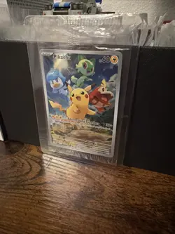 Pikachu 027 Sv: Scarlet & Violet Promo Card - Sealed Holo - Image 3