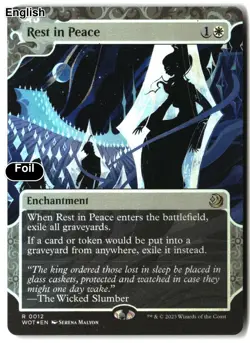 MTG Rest in Peace [WOT - 12] LP Foil - Image 2
