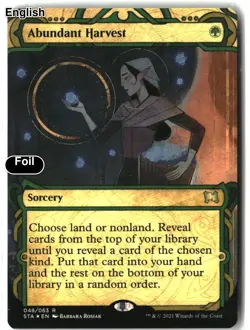 MTG Abundant Harvest [STA - 48] LP Foil - Image 2
