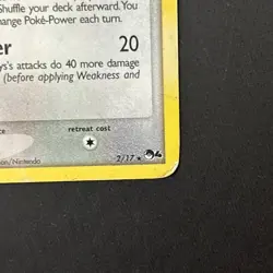 Pokemon TCG Deoxys (Delta Species) 2/17 POP Series 4 Holo - Image 4