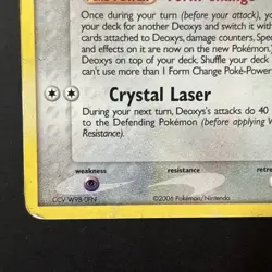 Pokemon TCG Deoxys (Delta Species) 2/17 POP Series 4 Holo - Image 5