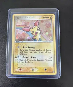 Plusle 69/101 Reverse Holo - EX Hidden Legends LP/MP - Image 1