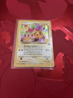 Pokemon TCG - Birthday Pikachu 25th Anniversary Celebrations 24/25 NM/M - Image 1