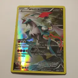 Pokemon TCG White Kyurem XY81 XY Promo Full Art Holo Basic 120 HP English - Image 1