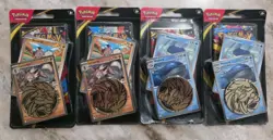 Pokemon TCG Mega Evolution Blister Pack Lot X4 Wailord Lycanroc - Image 1
