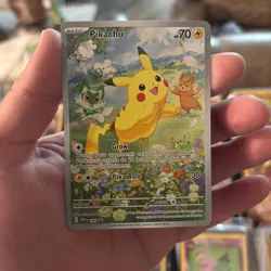 Pikachu SVP 088 Scarlet Violet Black Star Promo Full Art Near Mint NM Condition - Image 1
