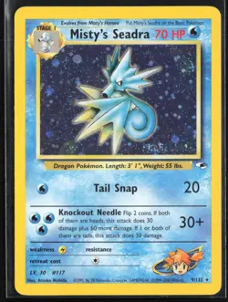 Mistya€™s Seadra 2000 Gym - Heroes Holo Prerelease #9/132 - Image 1