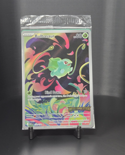 Pokemon Bulbasaur 133/132 Holo Stamped Illustration Rare Mashu Basic 80 HP - Image 1