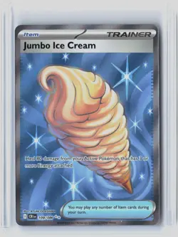 Jumbo Ice Cream 109/086 Ultra Rare Chaos Rising Pokemon Holo Near Mint - Image 1