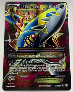 Pokemon TCG M Sharpedo EX XY200A Alternate Art Promo Holo ENG 210HP - Image 1