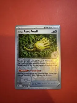 Antique Root Fossil 130/142 REVERSE HOLO - Pokemon TCG S&V Stellar Crown - Image 1