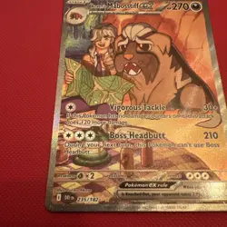 Arvens Mabosstiff Ex 235/182 Destined Rivals Special Illustration Rare Pokemon - Image 4