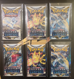 Pokemon TCG Silver Tempest Booster Pack x 6 - Image 1
