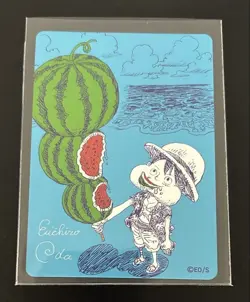 PRESALE One Piece MetaKira Luffy NatsuComi 2026 Japan Promo Oda Foil Card - Image 1