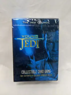 Lot Of (2) Young Jedi Starter Decks The Jedi Council Menace Of Darth Maul - Image 2