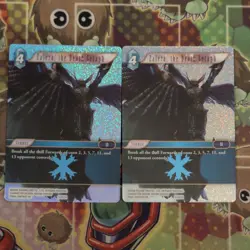 2 x Zalera, the Death Seraph Foil - 3-037H - Final Fantasy Mint FFTCG - Image 1