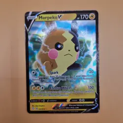 Morpeko V 037/072 Shining Fates English Pokemon Card Near Mint - Image 2