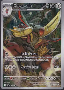 Kingambit 130 Sv: Scarlet & Violet Promo Cards Holo - Image 1