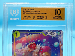 One Piece Op14 - Donquixote Rosinante - Azure Sea's - BGS 10 - Treasure Rare - Image 2