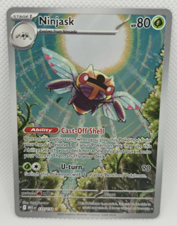 Ninjask 137/132 Pokemon TCG Mega Evolution Illustration Rare Holo - Image 1