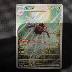 Ninjask 137/132 Pokemon TCG Illustration Rare Mega Evolution Near Mint - Image 1