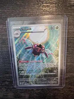 Ninjask 137/132 Illustration Rare ME01: Mega Evolution Pokemon TCG NM - Image 1
