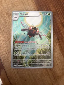 Ninjask 137/132 Illustration Rare Mega Evolution English Pokemon TCG - Image 1