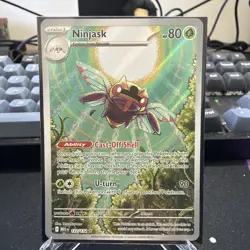 Ninjask 137/132 Illustration Rare Mega Evolution English Pokemon TCG - Image 1