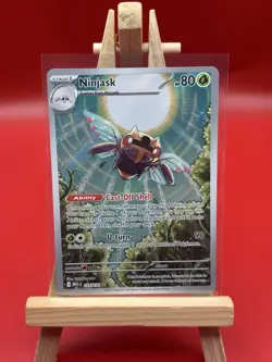 Pokemon TCG Ninjask 137/132 Illustration Rare Mega Evolution (NM) - Image 1